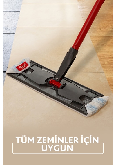 Vileda H2pro %100 Kirli ve Temiz Suyu Ayıran Temizlik Seti & Mikrofiber Mop
