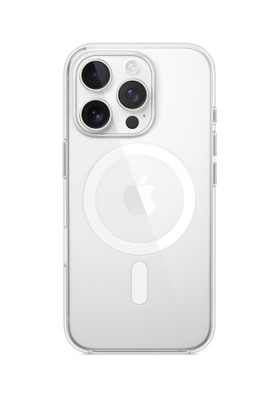 Schitec Apple Uyumlu iPhone 16 Pro Magsafe Özellikli Şeffaf Kılıf