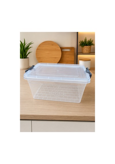 8 Litre Kilitli Şeffaf Çok Amaçlı Saklama Kutusu Kiler, Banyo, Dolap Ve Organizer Düzenleyici Bpa Free İstiflenebilir Diğer 8 Litre Kilitli Şeffaf Çok Amaçlı Saklama Kutusu Kiler, Banyo, Dolap Ve Organizer Düzenleyici Bpa Free İstiflenebilir Diğer