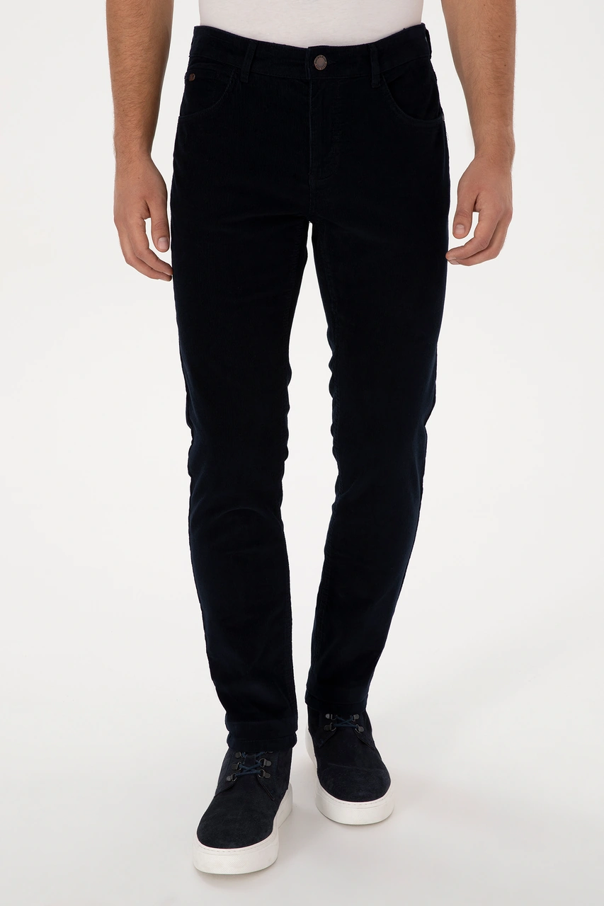 U.S. Polo Assn. Erkek Lacivert Slim Fit Kanvas / Chino Pantolon 50310150-VR033 U.S. Polo Assn. Erkek Lacivert Slim Fit Kanvas / Chino Pantolon 50310150-VR033