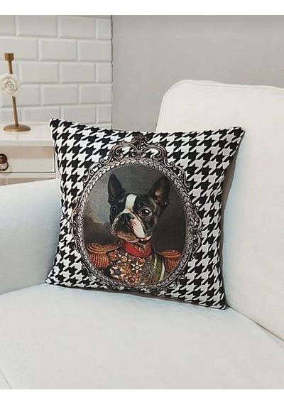 Kaz Ayak Kral Boston Terrier Çok Renkli