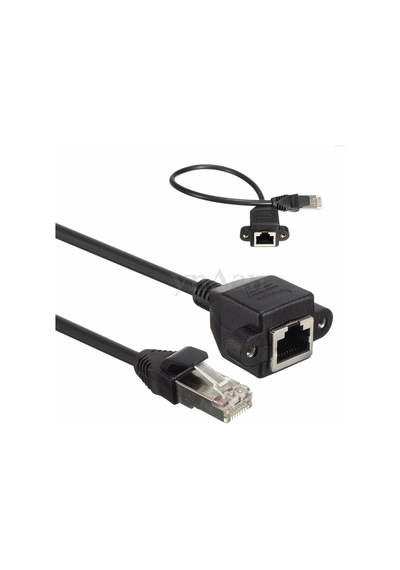 Rj45 Cat6 Cat 5 Vidalı Priz Tipi Panel Korumalı Ethernet Lan Netw