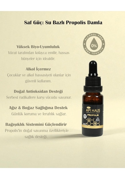 Apı Haus Propolis Damla Yüksek Rakım