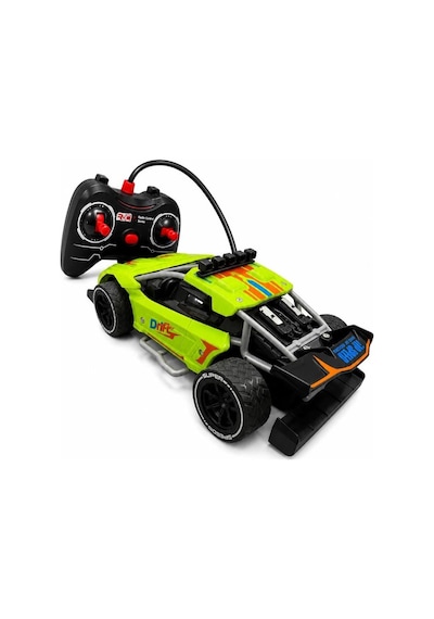 Super Speed Racing 1:20 Ölçekli Şarjlı Uzaktan Kumandalı Araba - 4 Kanallı Yarış Arabası Yeşil