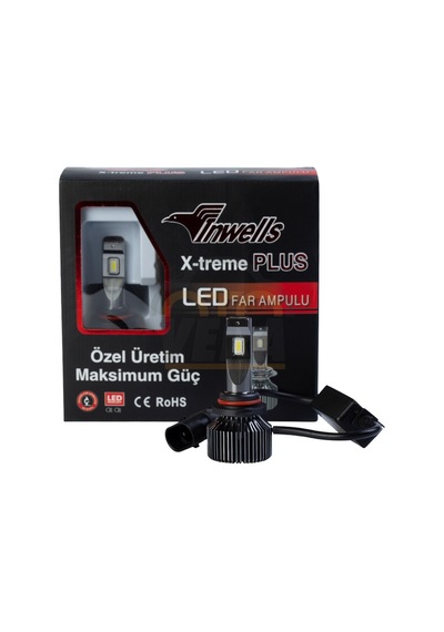 İnwells Led Xenon H11-H8-H9-H16 (Zenon) 15000 Lümen Güçlü Şimşek Etkili