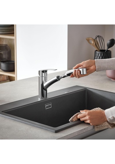 Grohe 30306001 Eurosmart Tek Saplı Çift Püskürtme Çıkarılabilir M