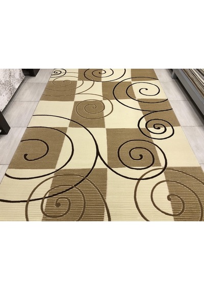 Saray Halı Vizyon 10325 A 200X300 Kahve Krem 6 M2 Halı !