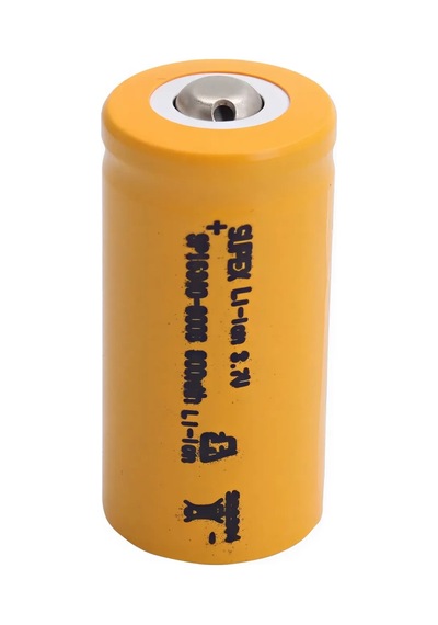 Supex Sp16340-800s 3.7v 800mah Li-ion Başlı Pil