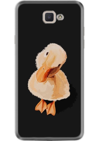 Samsung Uyumlu Galaxy J7 Prime Kilif Desenli Üzgün Ördek 1685 527821746