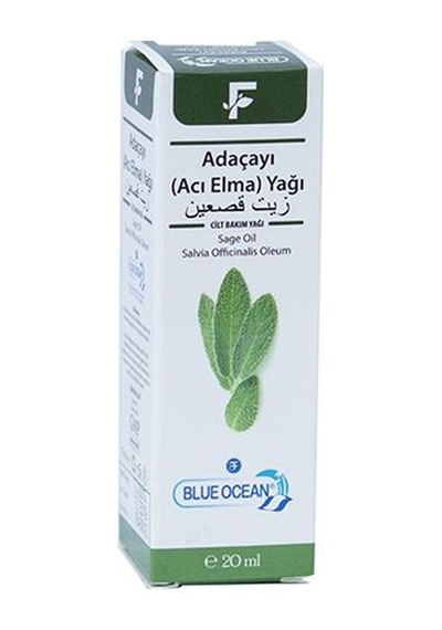 Blue Ocean Adaçayı Acı Elma Özlü Bakım Yağı 20 ML