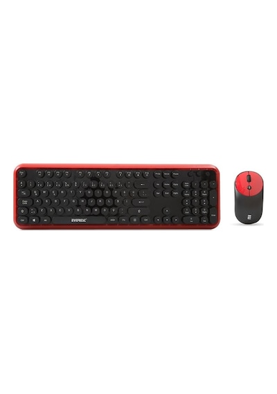 Everest Round KM-6282 Kablosuz Q Multimedia Klavye Mouse Set