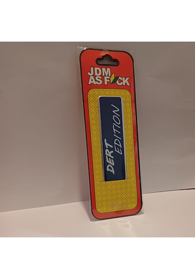 Arma Dert Edition Aluminyum Mavi Sticker 10x3 Cm