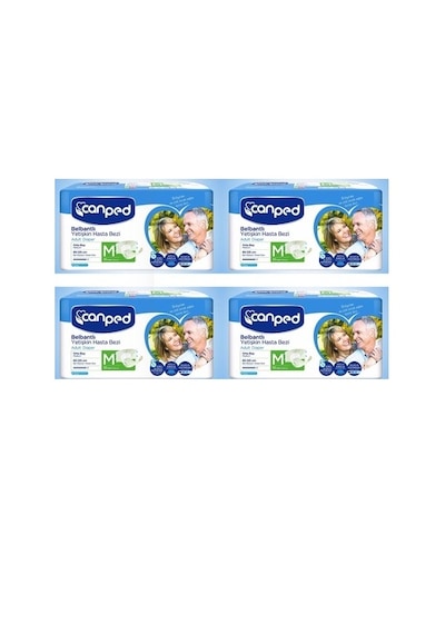 Canped Belbantlı Hasta Bezi Orta Medium 120 Adet