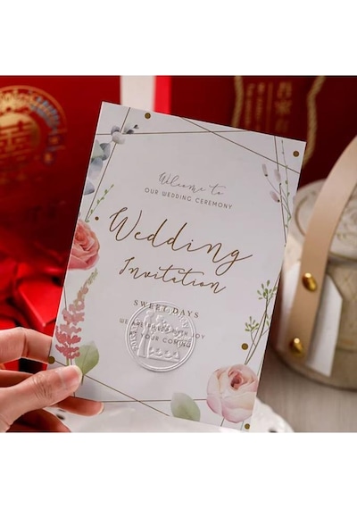 Soğuk Damga Kabartma Kitap Mührü Mat Pembe Boya Özel Seri Karışık