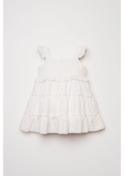 U.s. Polo Assn. Kız Bebek Beyaz Elbise 5274-50165 Beyaz