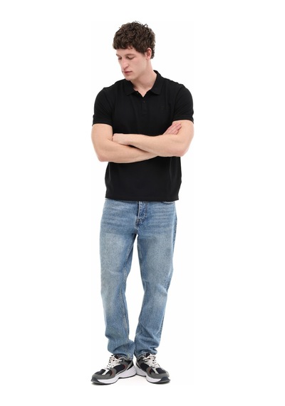 Lumberjack Mb Ct953 Polo T-sh 6fx Siyah Erkek Kısa Kol T-shirt 000000000102064408 Siyah