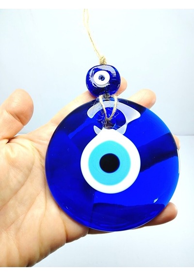 Nazar Boncuğu Duvar Dekoru 9 Cm El Yapımı Dekoratif Hediyelik Eşy