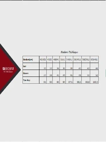 Erdem Siyah Erkek İnce Termal İçlik İçlik Tayt 1457 Siyah