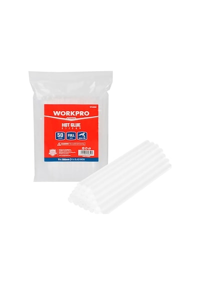 Wp432002 11x200mm Sıcak Silikon Tabancası İçin 50 Adet Şeffaf Yedek Silikon/mum