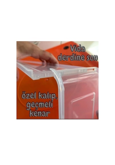 Evonest 120 Yumurtalık Kuluçka Makinesi Turuncu Renk