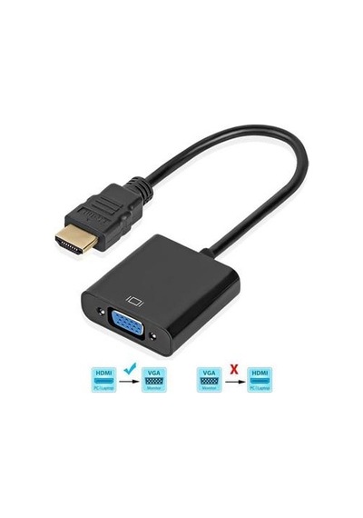Hdmi Vga Çevirici Hdmi To Vga Çevirici Sesli Hdmi Vga Çevirici Hdmi Uydu Mobitör Bağlantı Kablosu