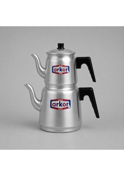 Arkor Alüminyum Eleksol Çaydanlık No2 Gri