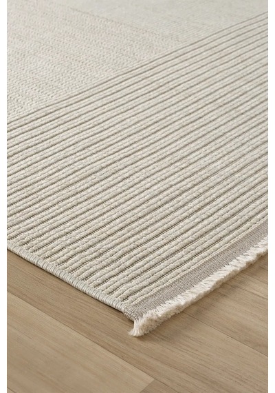 Seyran Halı Loopy 622 Krem %50 Polyester - Polipropilen Yolluk