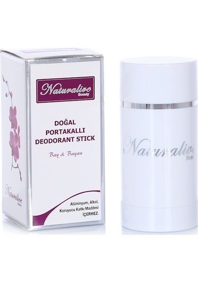 Naturalive Portakallı Doğal Unisex Stick Deodorant 50 G