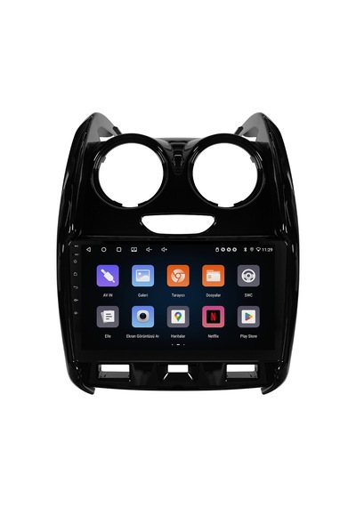 Dacia Duster Android Multimedya Sistemi 2015-2017 Crv-4810xr 9"