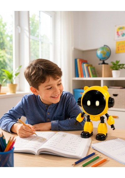Yapay Zeka Destekli Akıllı Çocuk Robotu Türkçe Konuşma 40 Dil Wi-fi Ve Eğitim Çok Renkli