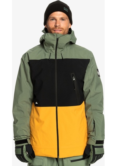 Quiksilver Sycamore Erkek Yeşil Kayak Montu Eqytj03431-gnb0 Yeşil