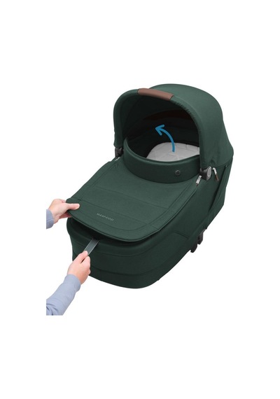Maxi- Cosi Sense Yatış Pozisyonu Ayarlanabilir Ekstra Geniş 0- 9 kg Portbebe Twillic Green