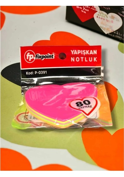 Fixpoint Kalpli 5 Renk Yapışkan Notluk 80 Yaprak