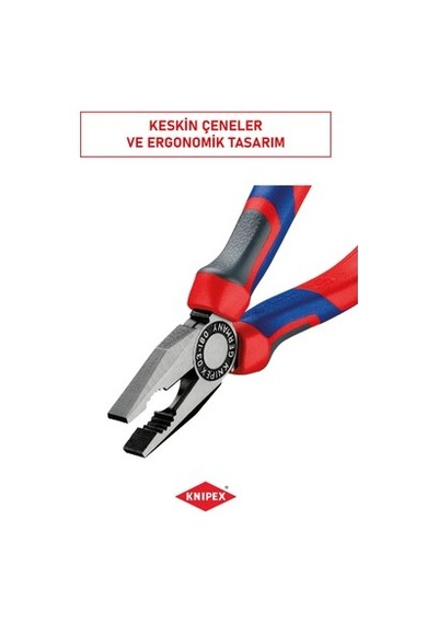 Kombine Pense İle 180 Mm Profesyonel Kalite Ve Dayanıklılık
