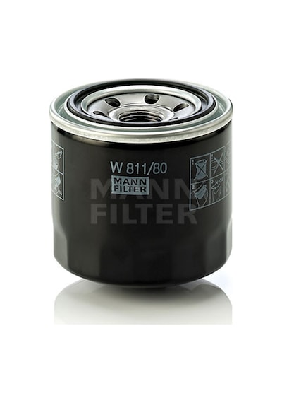Hyundai İ30 1.6 Gdı Benzinli Yağ Filtresi 2012-2016 Mann Filter W811/80