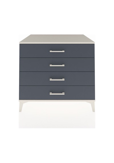 Kronos Şifonyer 4 Çekmeceli 88x59x80 Aytaşı-antrasit Aytaşı