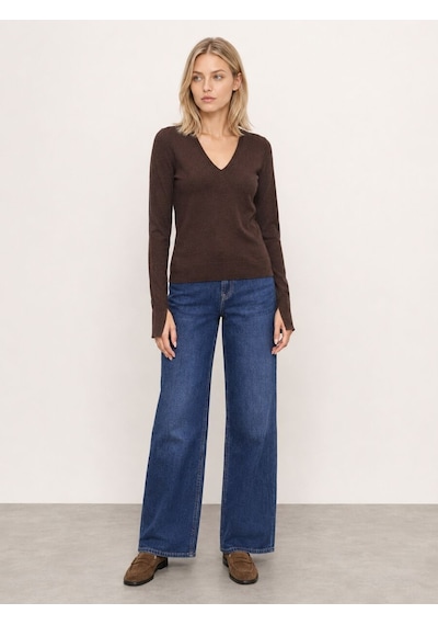 Loft Regular Fit Kadın Kazak Lf2044858 Q1.v1 Kahverengi