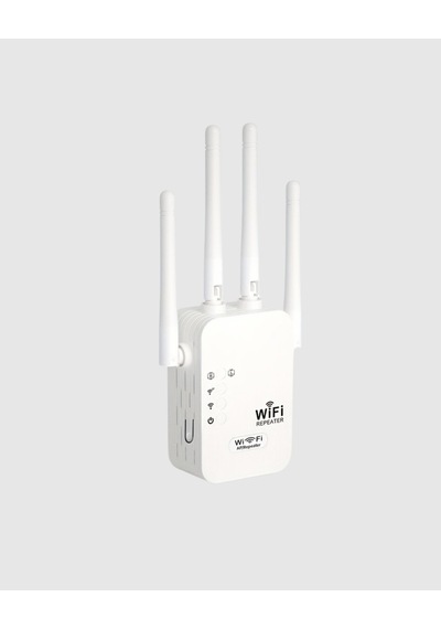 Antenli Wifi Repeater 300m2 Kapsama Alanı Wpa3 Güvenlikli -