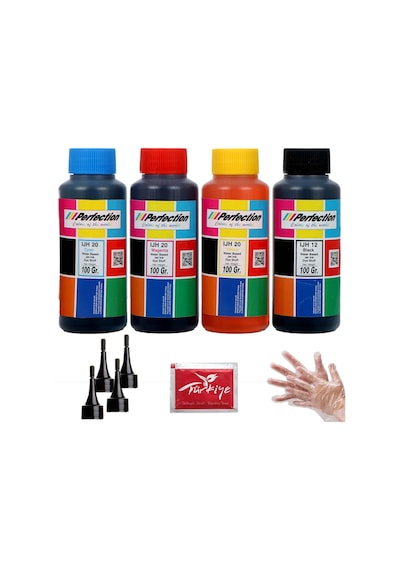 Epson L Serisi Tanklı Yazıcılar İçin +++plus Mürekkep Seti 4x100 Ml.