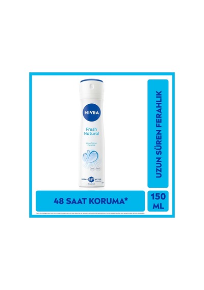 5 Adet Nivea Fresh Sprey Deodorant 150 Ml Kadın