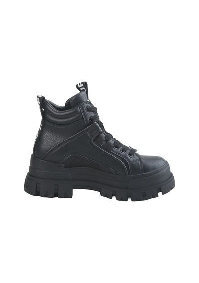 Bot Kadın 1622045 Buffalo Aspha Nc Mıd - Vegan Nappa - Black Siyah