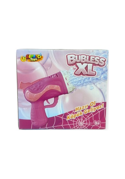 Pilli Baloncuk Fırtınası Bubble Blaster - Pembe 1 Adet