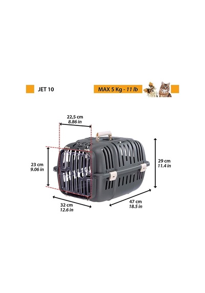 Ferplast Jet 10 Kedi Ve Köpek Taşıma Çantası