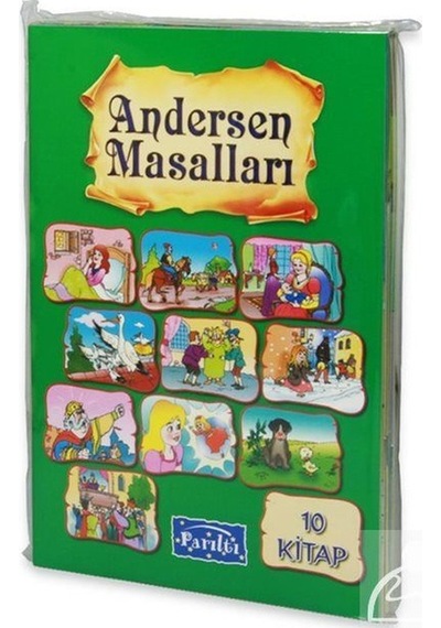 Andersen Masalları +7 Yaş Ve Üzeri Renkli Resimli (10 Kitap Se.