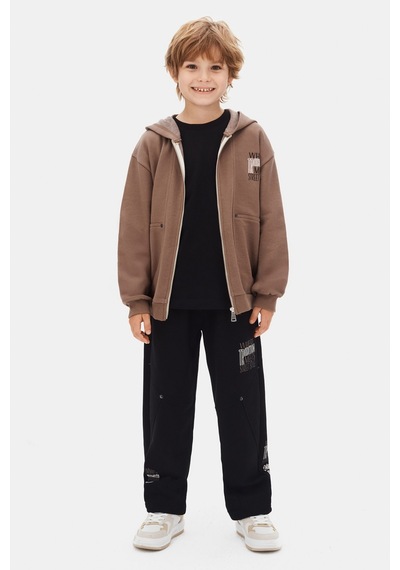 Xo Kids Erkek Çocuk Hırka 8-14 Yaş 49315 Kahverengi