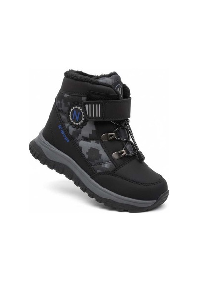 Ndrops Yseyl015 Outdoor Çocuk Bot Siyah - Lacivert Gri - Siyah