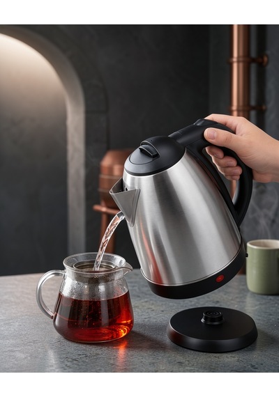 Elektrikli Su Isıtıcı 1.8 L Paslanmaz Çelik C/f Priz Uyumlu Uczzzkettleeeeee2-1