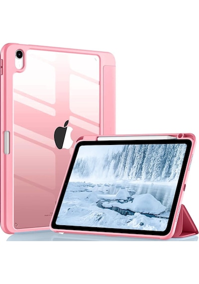 Apple Uyumlu iPad, 7. 8. 9. Nesil 10.2" Kılıf Grafiti Şeffaf Kalem Bölmeli 2019 2020 2021