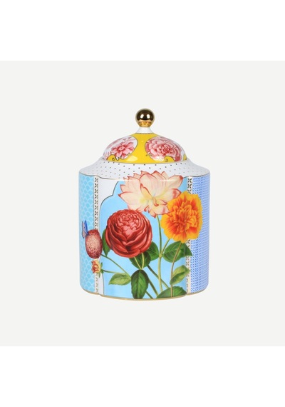 Pip Studio Sarı Mavi Porselen Saklama Kabı 1900 Ml