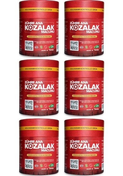 Zühre Ana Kozalak Macunu - 6 Adet Hologramlı Ürün